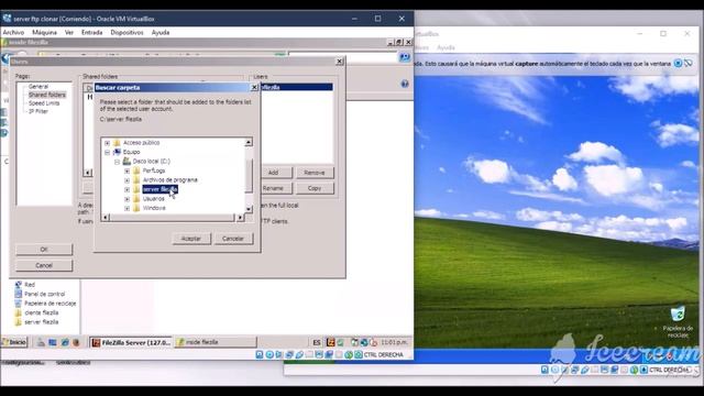 Instalación y configuración de Filezilla смотреть онлайн