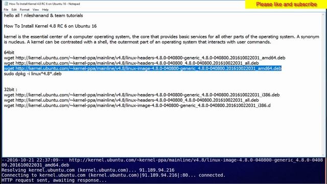How To Install Kernel 4.8 RC 6 on Ubuntu 16 смотреть онлайн