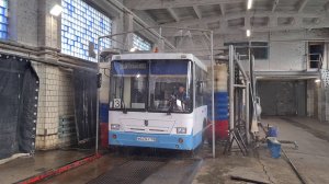 Я на работе! Как производится мойка АВТОБУСА.