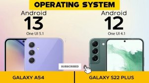 Galaxy A54 VS Galaxy S22 Plus 5G - Full Comparison ⚡Which one is Best