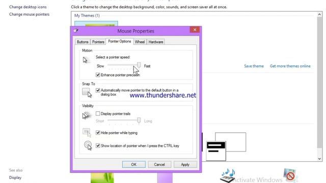 Mouse Properties Setting In Windows 8.1 смотреть онлайн