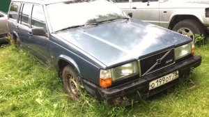 Разбор Volvo 740 TURBO DIESEL