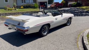 FOR SALE: 1971 Pontiac GTO Judge tribute convertible, Startup & walk Around