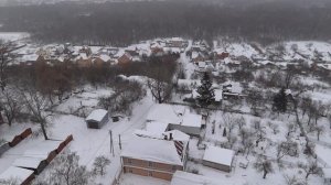 Snowing in Kursk Oblast