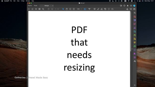 How to resize a PDF on a Mac смотреть онлайн