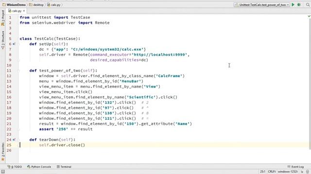 Winium Desktop Demo смотреть онлайн
