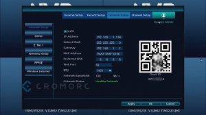 Find Cloud ID and APP QR Codeon NVR System