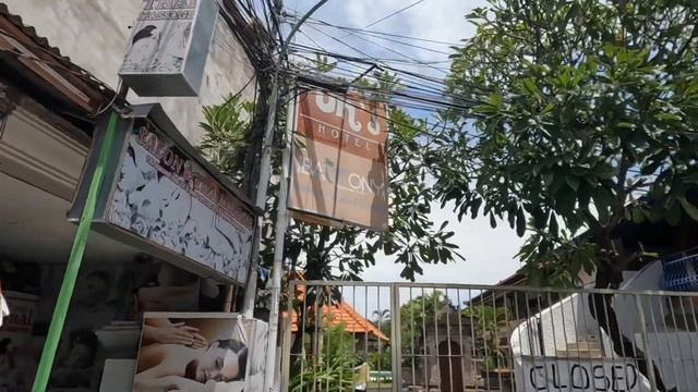 The Benesari street legian Bali now in April 2024, Not Too Bad