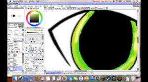 how to make a realistic eye in paint tool SAI