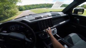POV Driving a 2022 Land Rover Defender 110 Carpathian Edition!