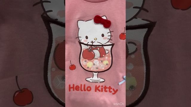 HELLO kitty TSHIRT for my granddaughter #satisfiying #kittytime #shortvideo #cute #kitty смотреть онлайн