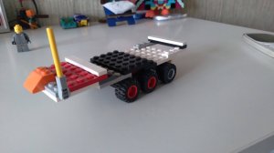 Обзор моей Lego самоделки (Лего - подставка для вертолёта