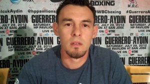 Robert Guerrero Talks About Fighting Selcuk Aydin in San Jose on July 28, 2012