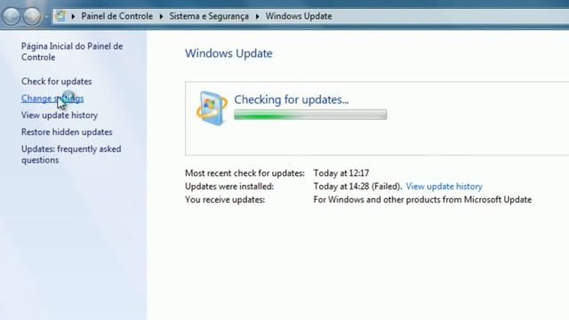 Como desativar o windows Update смотреть онлайн