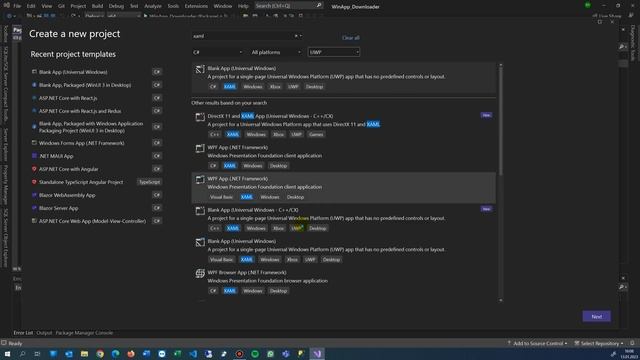 WinUI3 XAML Design Visual Designer Visual Studio 2022 with Properties смотреть онлайн