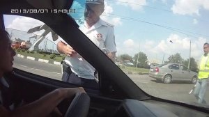 ДПС Стажер остановил машину