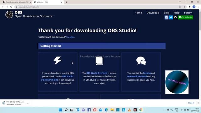 How to download & install OBS studio in the window 11 || (32bit,64bit) Pc me obs studio install смотреть онлайн
