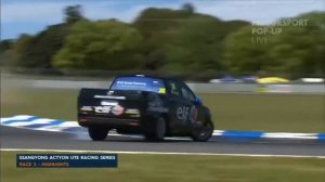 The Todd Prujean highlight reel aka Ssangyong Actyon Utes Race 3 Highlights   Pukekohe 2015