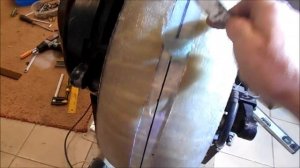 Постройка мощного кастом скутера со складной крышей "Проект Кабрик".Ч6.Заколхозить крыло для скутер