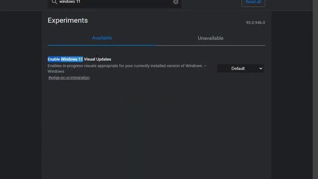Enable Edge Canary Build New Windows 11 Visual Update смотреть онлайн