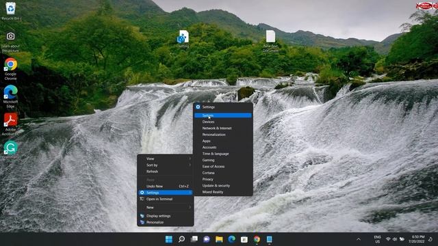 How to Add Settings to the Desktop Context Menu in Windows 11 смотреть онлайн