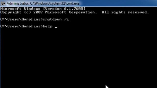 Windows Command Line Tutorials - 8 - HOW TO REMOTELY SHUTDOWN OTHER'S PC смотреть онлайн