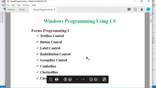 Visual C# TextBox, Button, Label, RadioButton, GroupBox Part 1 смотреть онлайн