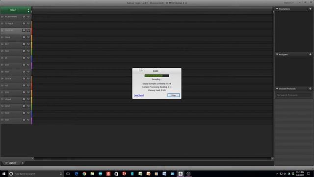 #105a TTL CPU state machine logic analyser смотреть онлайн