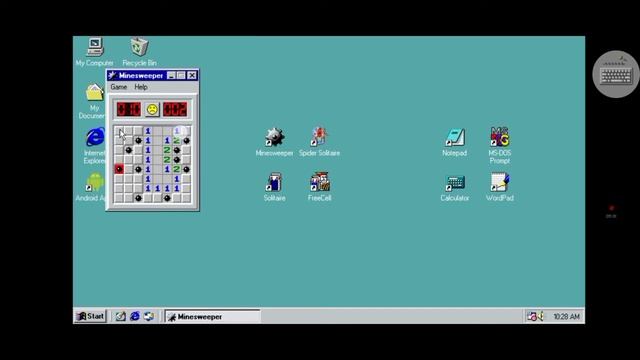 probando el simulador de Windows 98 XD (parte 1) смотреть онлайн