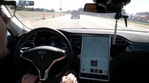 Tesla Autopilot v8.0 on the freeway - Extended version