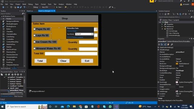 Tuck Shop Application in C-Sharp (C#) Lec -15                   #programming #csharp #csharpbasics