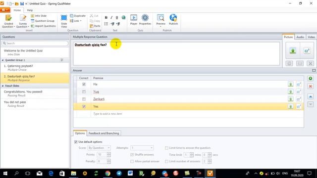 iSpring QuizMaker yordamida Test tuzish смотреть онлайн