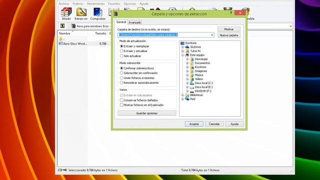 TUTORIAL: COMO ACTIVAR EL AERO GLASS PARA WINDOWS 8 смотреть онлайн