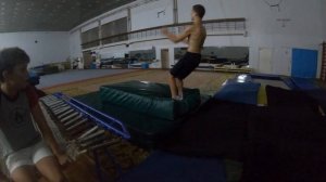 Дикая паркур тренировка!Жёсткий фейл!