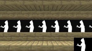 Bad Apple!! but it's Minecraft Mapart Animation
