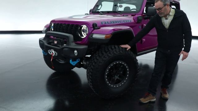 Jeep Wrangler Rubicon 4xe Concept | 2023 Easter Jeep Safari смотреть онлайн