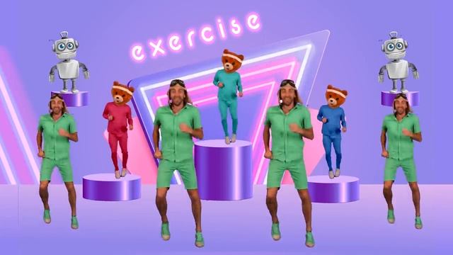 'Move Your Body!' (Exercise Dance Song) 💥 -- Brain Break & Movement Activity for Kids смотреть онлайн