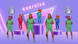 'Move Your Body!' (Exercise Dance Song) 💥 -- Brain Break & Movement Activity for Kids