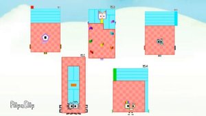 Numberblocks Band Retro 151-155 (Flipaclip Version)