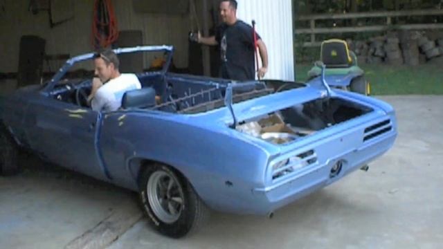 1969 Pontiac Firebird Convertible Grounds Up Restoration смотреть онлайн