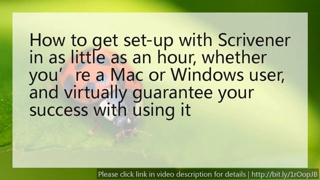 Learn Scrivener guide - Learn Scrivener Fast Online Membership Course