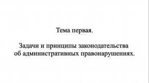 Правовая безопасность на дороге и в суде. Задачи и принципы. Часть 1