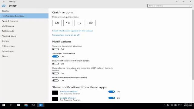 How do we turn off the notification in windows 10? смотреть онлайн