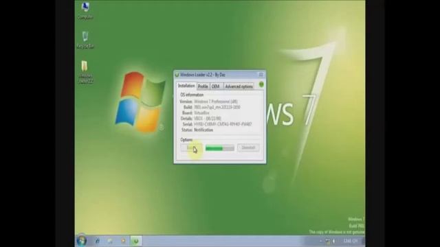 تفعيل ويندوز 7 بطريقة سهلة وبسيطه ومضمونه windows 7 activation смотреть онлайн