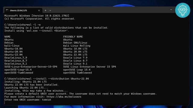 How to Install Ubuntu 22.04 on Windows 11 (Using Only 1 Command!!!) смотреть онлайн