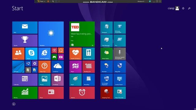 Windows 8.1 Start Screen (Cursor Dancing) смотреть онлайн