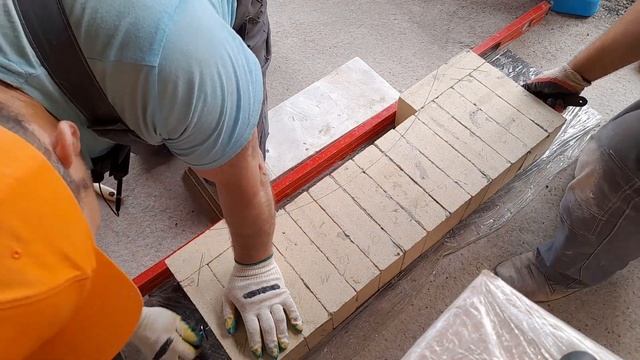 Угловой камин с внешним притоком воздуха и системой охлаждения.Перемычка на шпильках.часть 6 смотреть онлайн