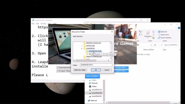 How to install Leapdroid Android Emulator in Windows 10 🔥🔥 || Installing Leapdroid Android Emulator смотреть онлайн