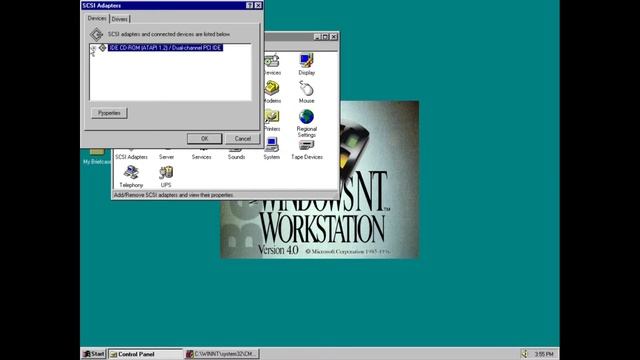 Windows NT 4.0 Build 1273 смотреть онлайн