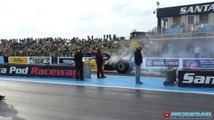 Top Fuel Dragster at Festival of Power 2023 - Santa Pod Raceway